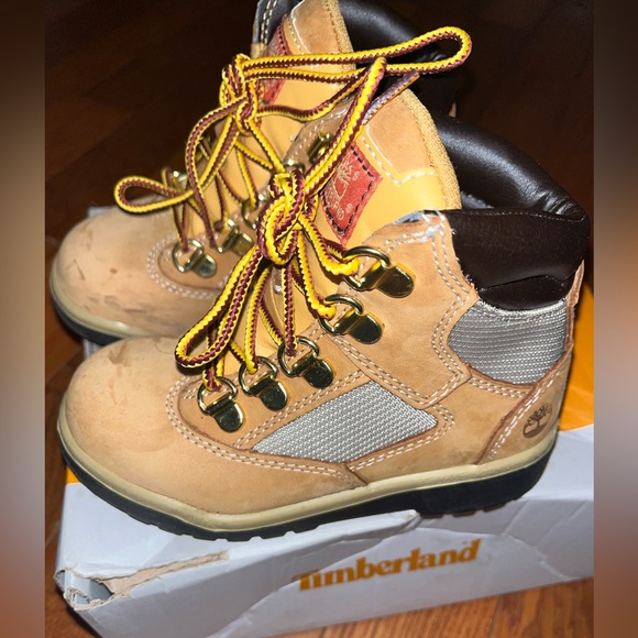 Wheat Nubuck Toddler Timberland - Picture 4 of 6